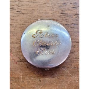Antique Peters Shoe Advertising Mirror Compact